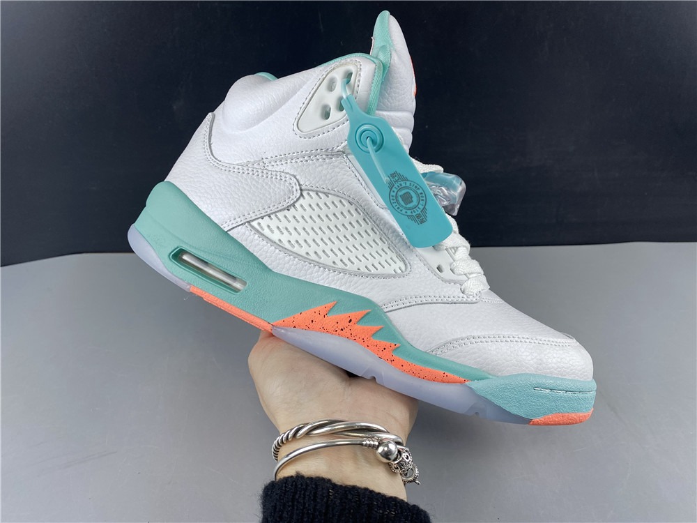 Air Jordan 5 GS Light Aqua 440892-100